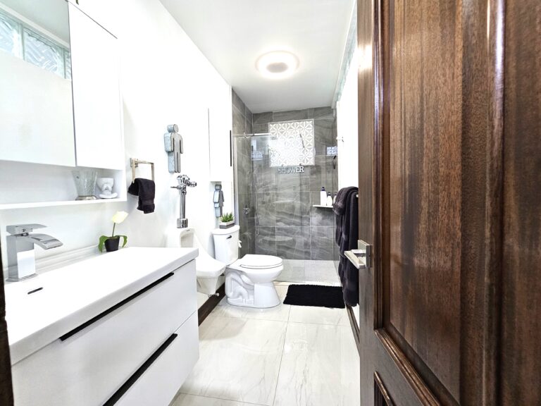 Bathroom Entertainment Area