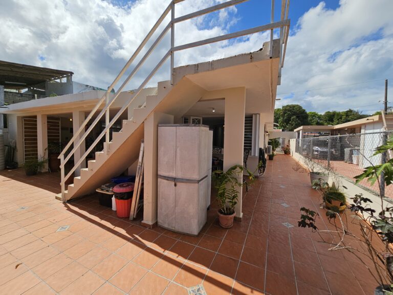 Patio stairs