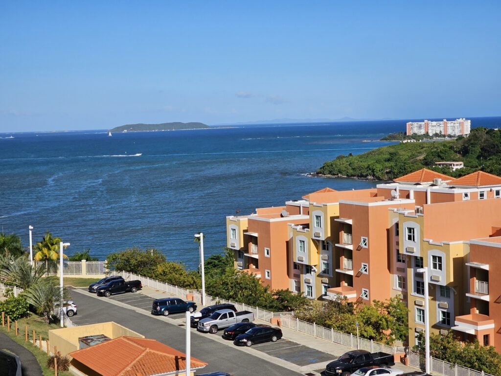 Ocean View from Balcony