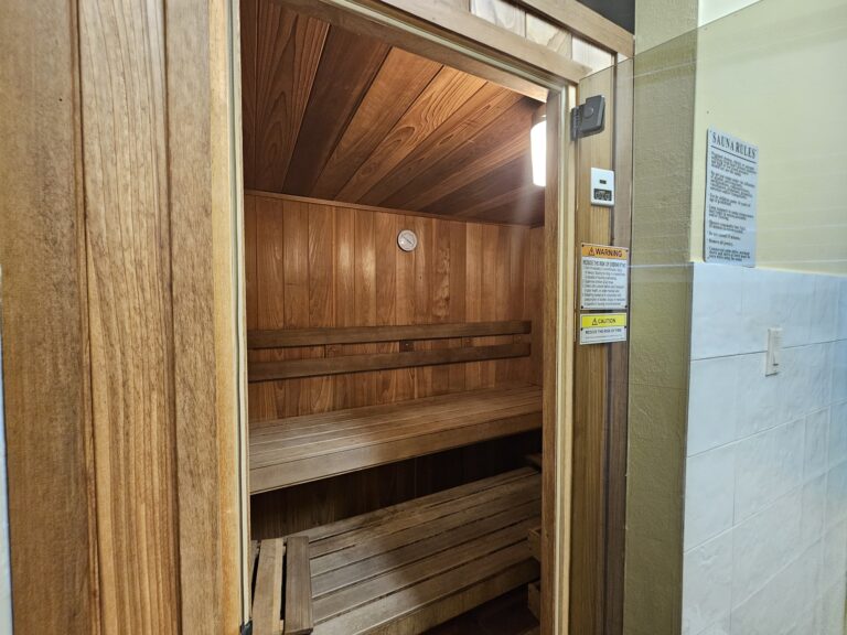 Women's Sauna with Shower