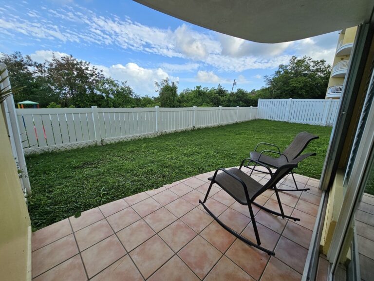 Ground Floor Balcony ang large Backyard