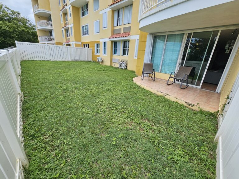 Ground Floor Balcony ang large Backyard