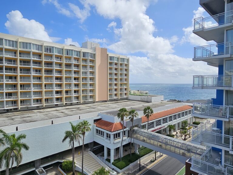 The Condado Plaza Hotel in front of Building