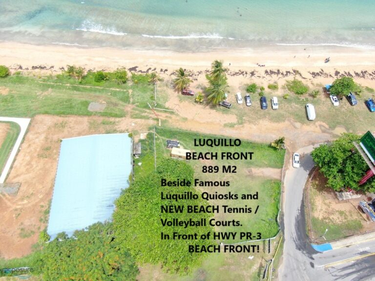 Luquillo Beach Front Lot