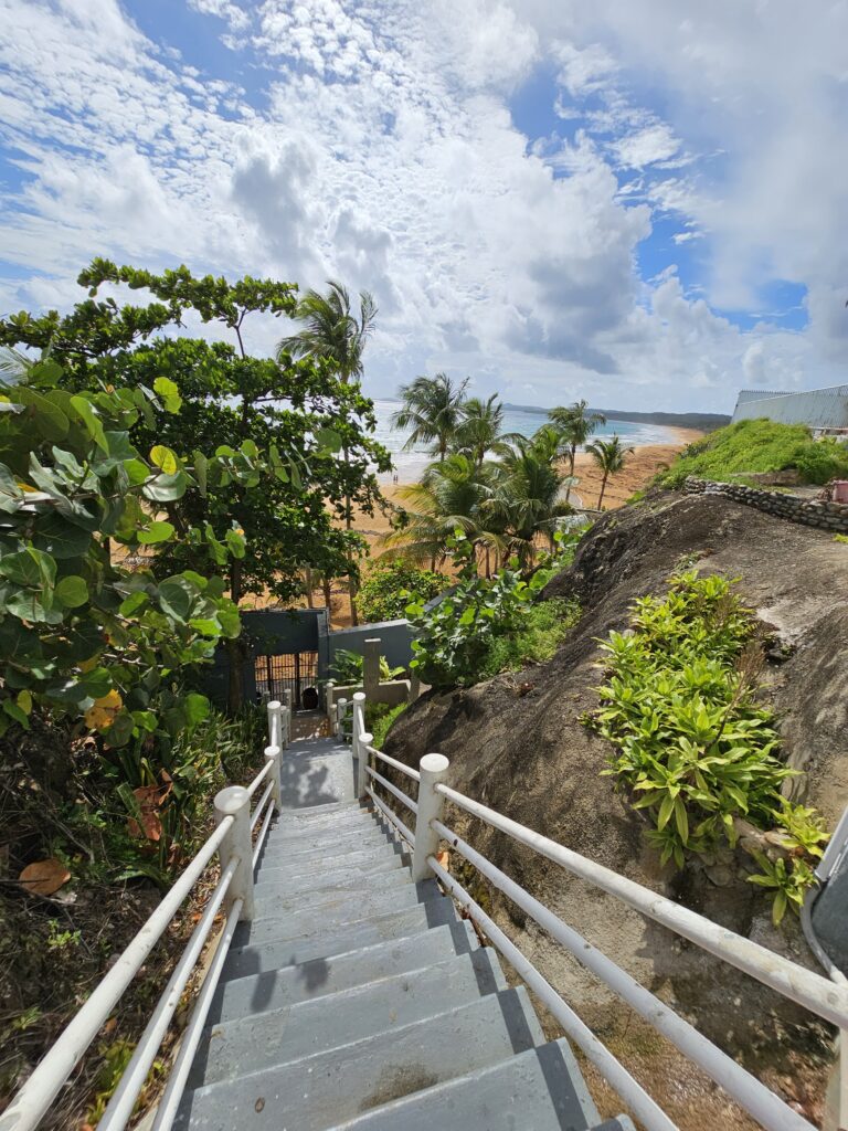 Stairs to Beach