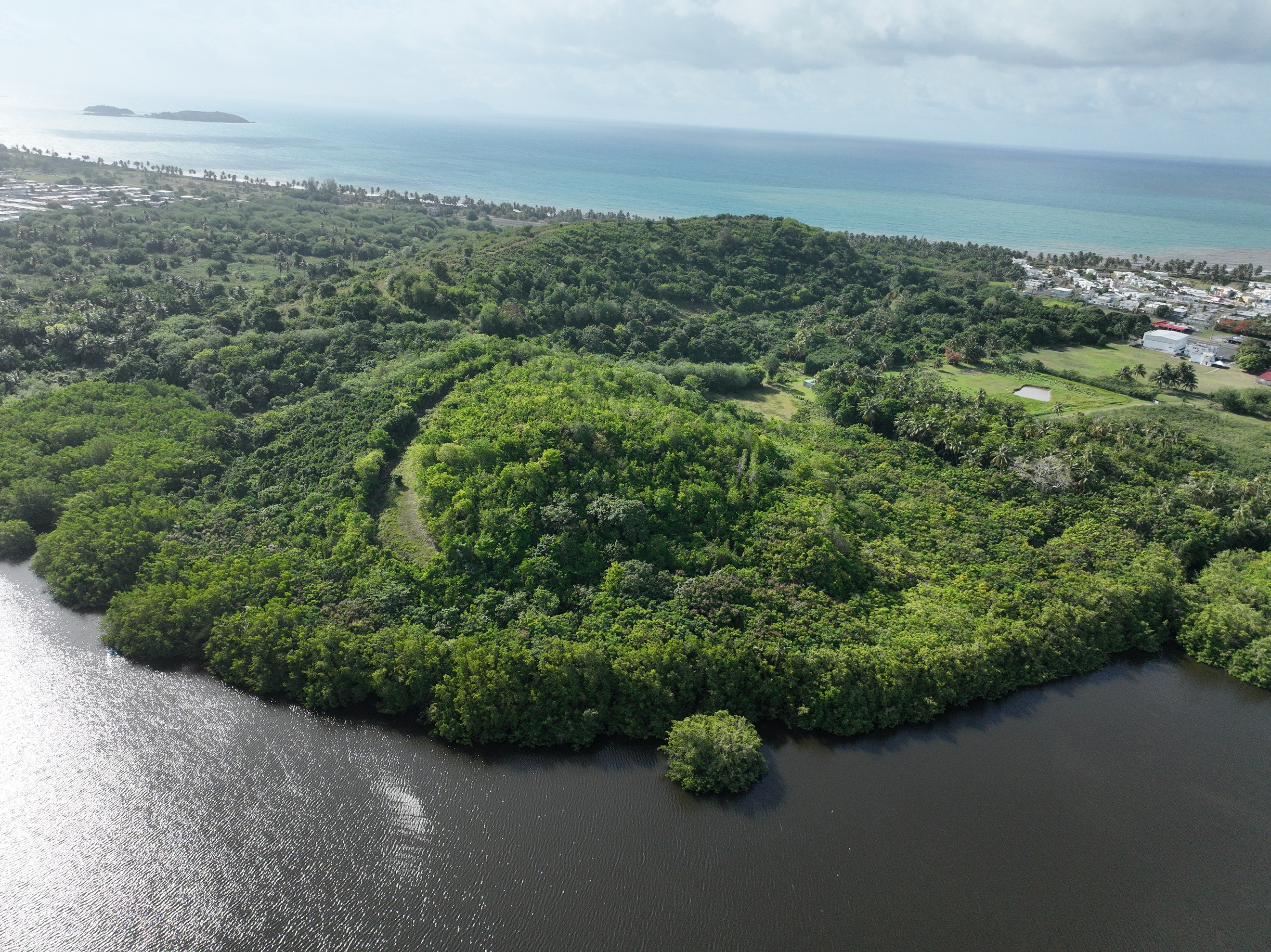 Aerial Punta Santiago Humacao