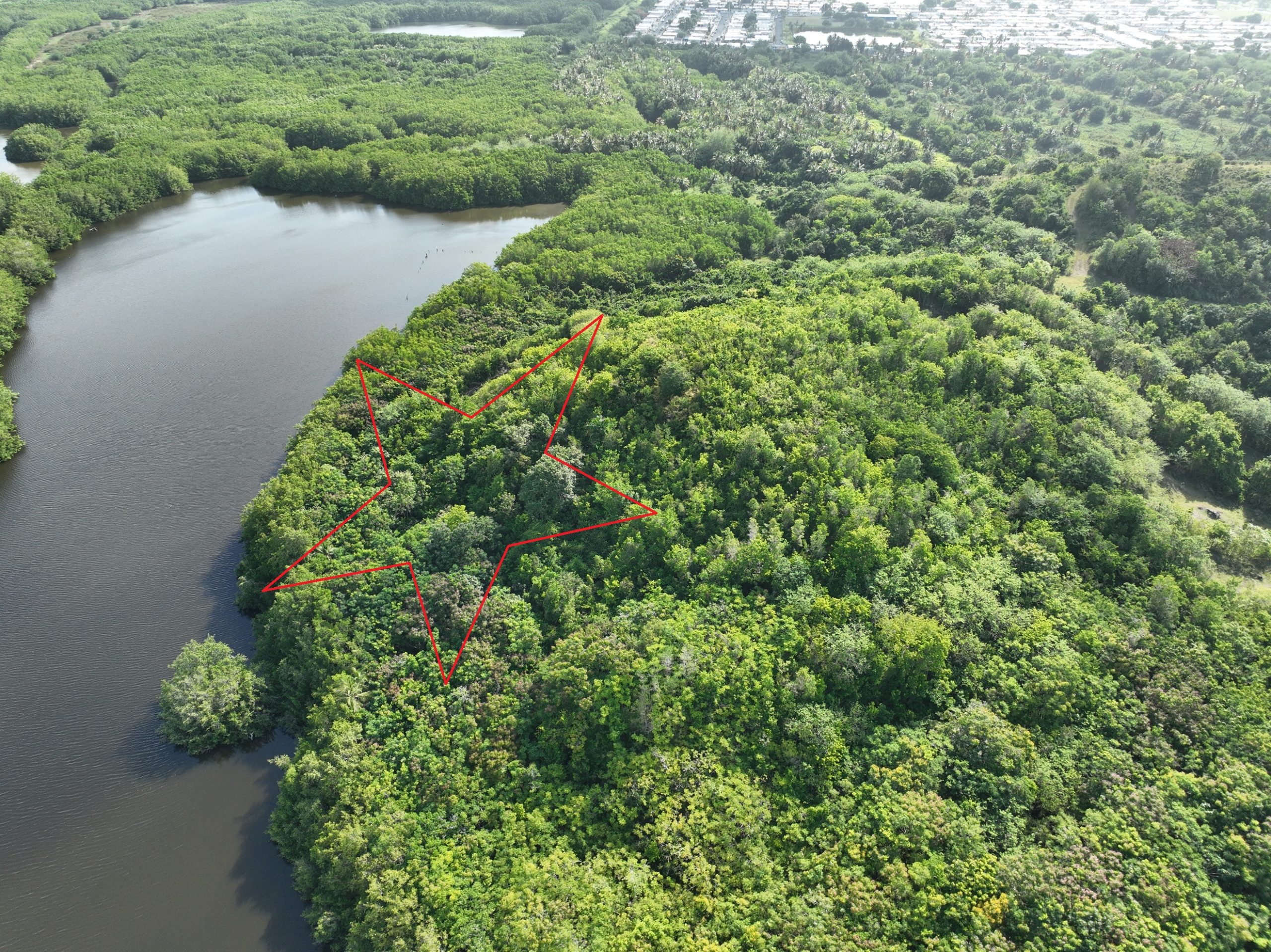 Aerial Punta Santiago Humacao