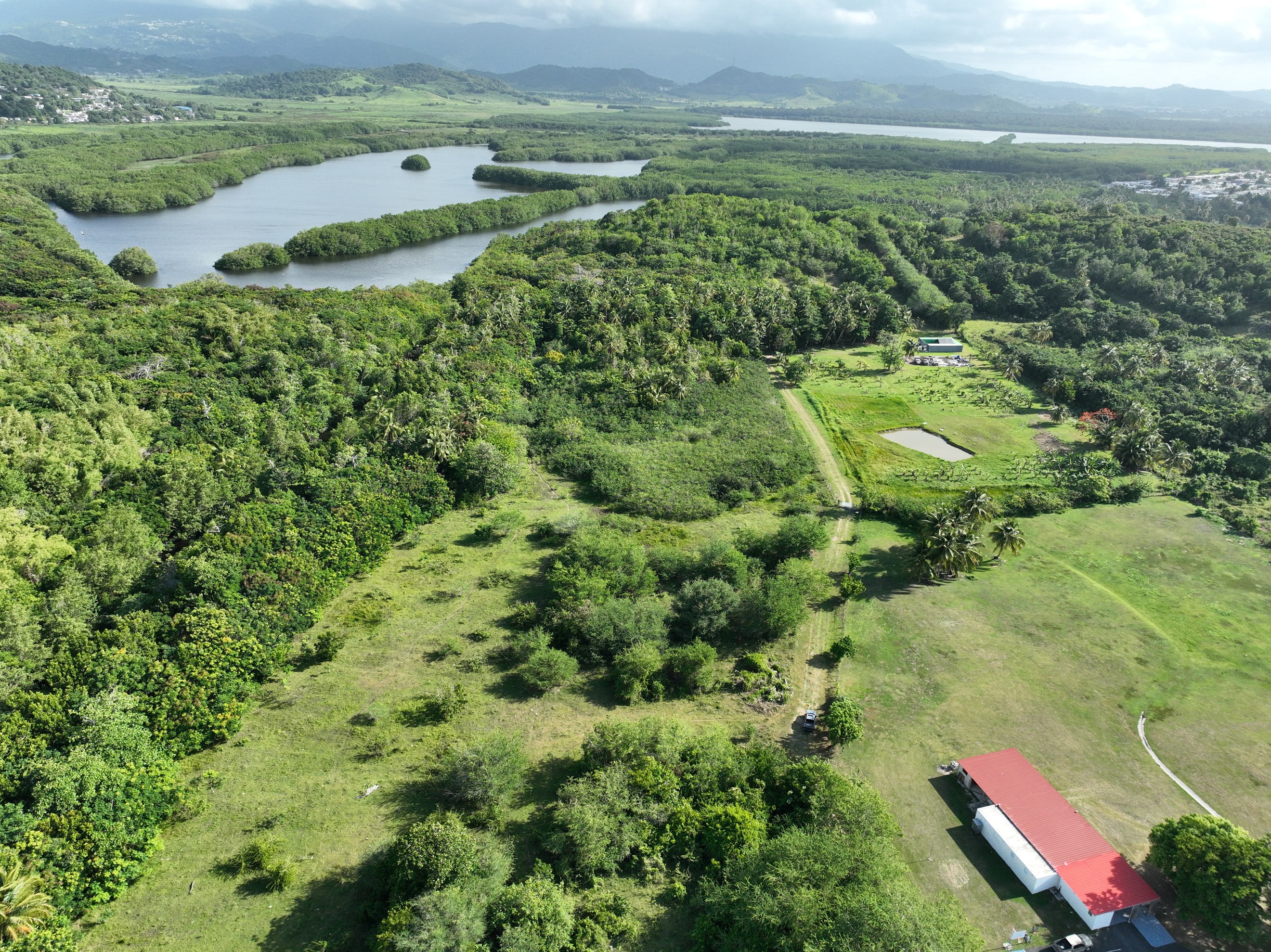 Aerial Punta Santiago Humacao